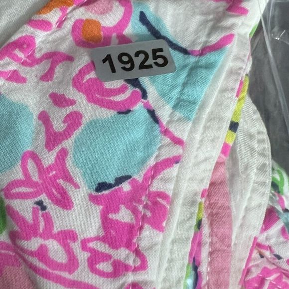 Lilly Pulitzer Pink Multicolored Floral V Neck Sleeveless Tank Women’s Size: S - Picture 12 of 12